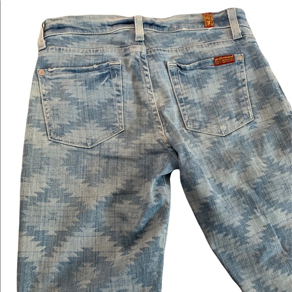 7 For All Mankind The Skinny Jeans Size 26 - Picture 4 of 16